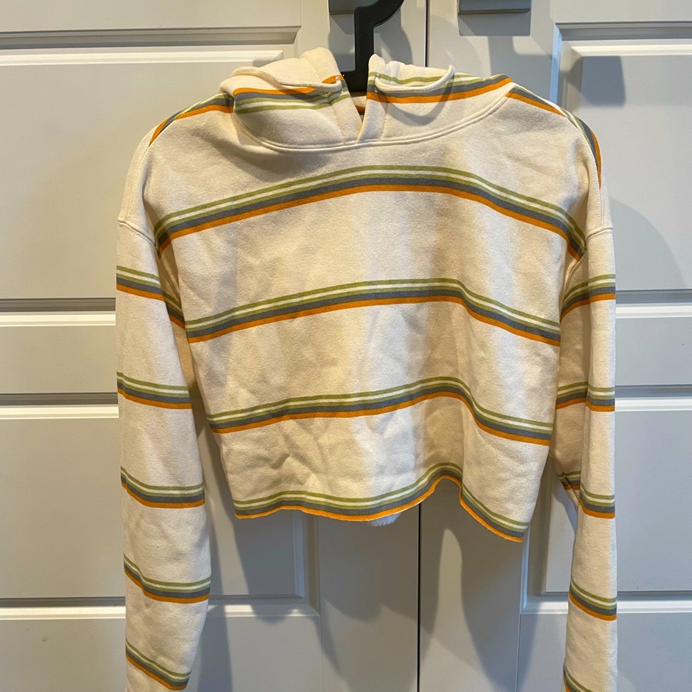 Women crop top hoodies